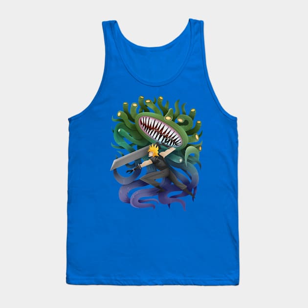 VII Remake Tank Top by Firebluegraphics